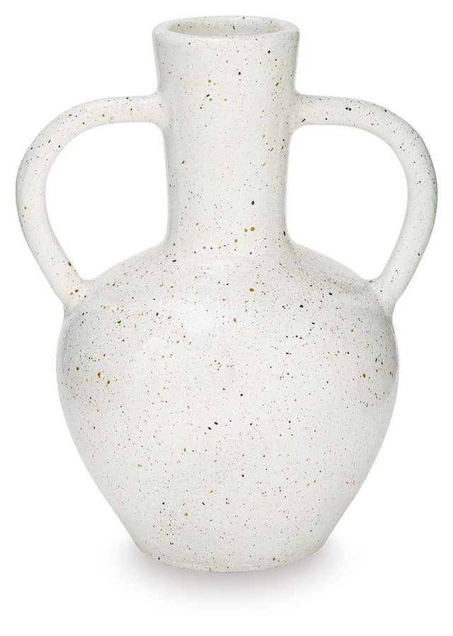 Ashley Dallinworth Vase - White/Black
