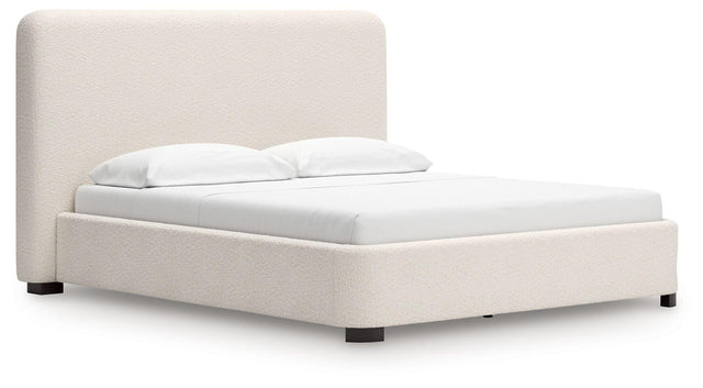 Ashley Brintstreet Cal King Upholstered Bed - Beige