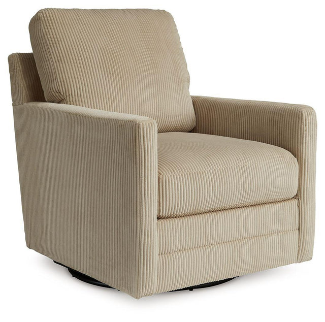 Ashley Icaman Swivel Chair - Sand