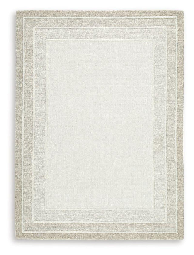 Ashley Teelgan Medium Rug - Ivory/Tan