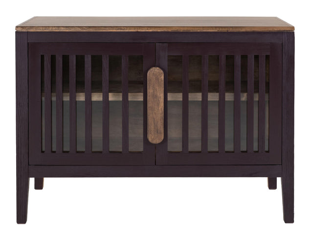 International Furniture Direct Autumn - Console - Merlot Red