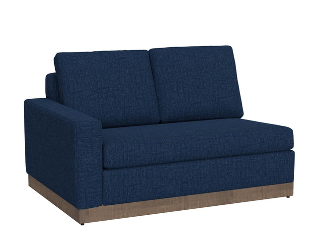 International Furniture Direct Georgia - Loveseat - Blue