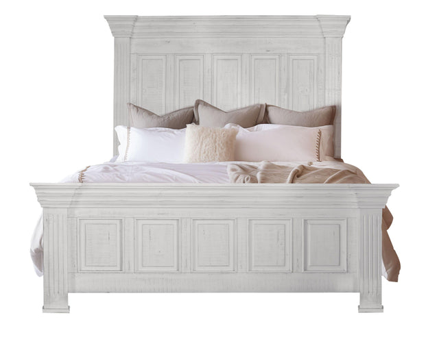 International Furniture Direct Terra White - King Bed - White