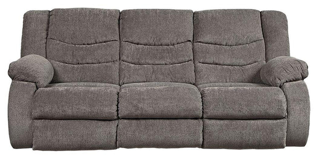 Ashley Tulen Reclining Sofa - Gray
