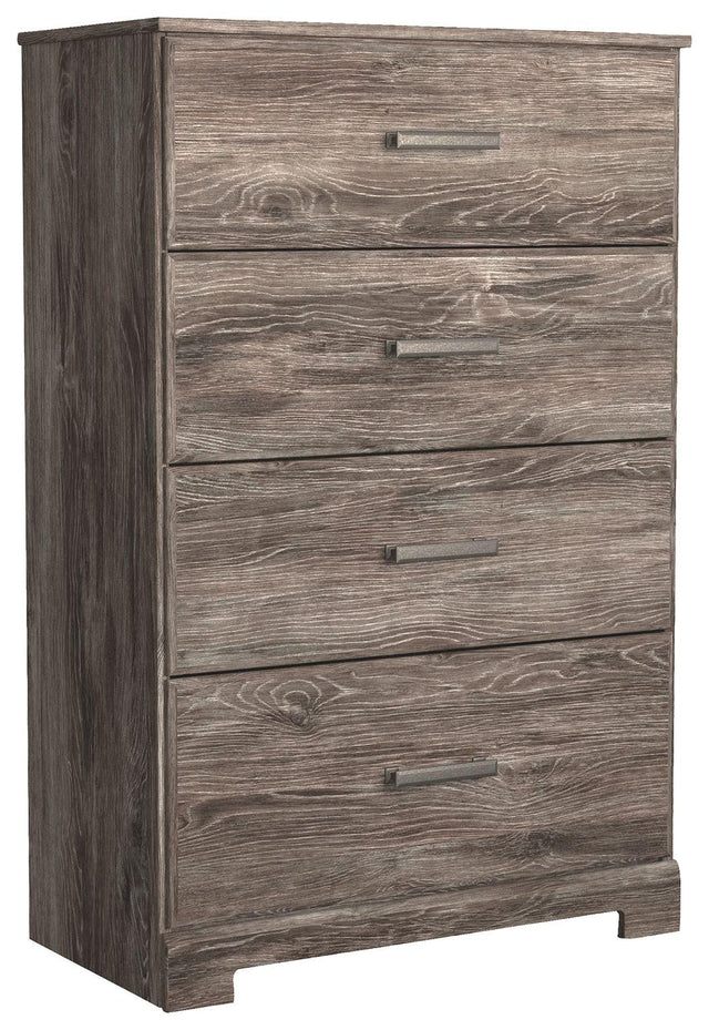 Ashley Ralinksi Four Drawer Chest - Gray