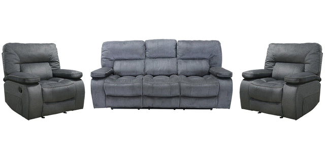 Parker House Chapman - Manual Glider Reclining Sofa And 2 Recliners - Polo