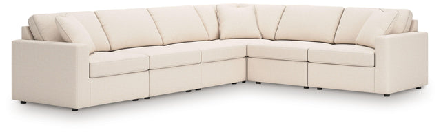 Ashley Modmax - Oyster - 6-Piece Sectional With Laf Corner Chair And Raf Corner Chair