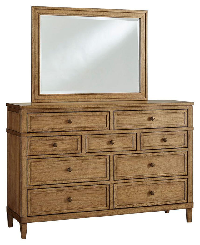Ashley Sharlance - Brown - Dresser and Mirror