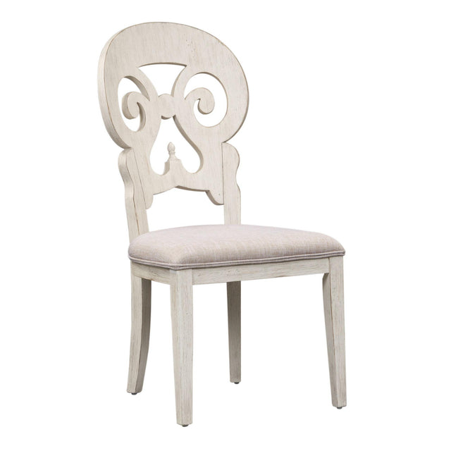 Liberty Furniture Farmhouse Reimagined - Splat Back Side Chair - White