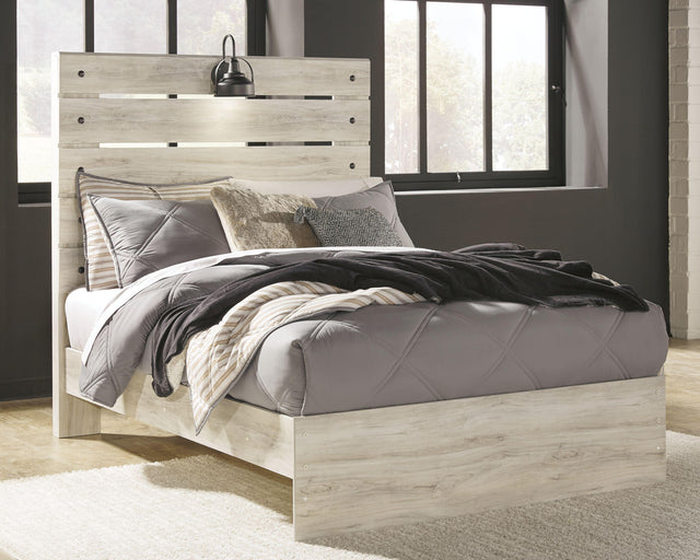 Ashley Cambeck - Whitewash - Full Panel Bed