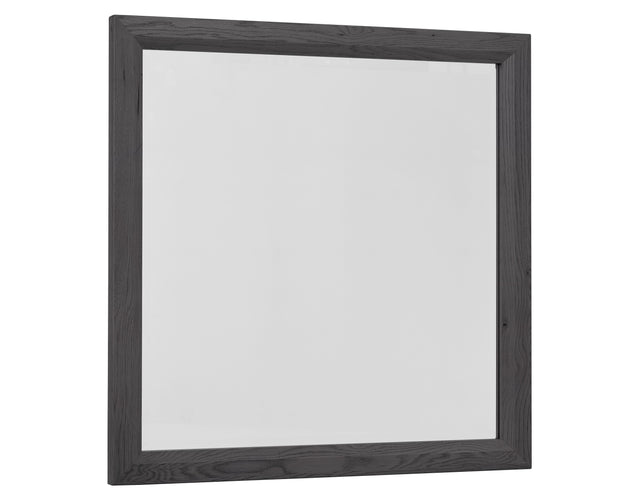 Vaughan-Bassett Custom Express - Landscape Mirror Beveled Glass - Pebble Grey