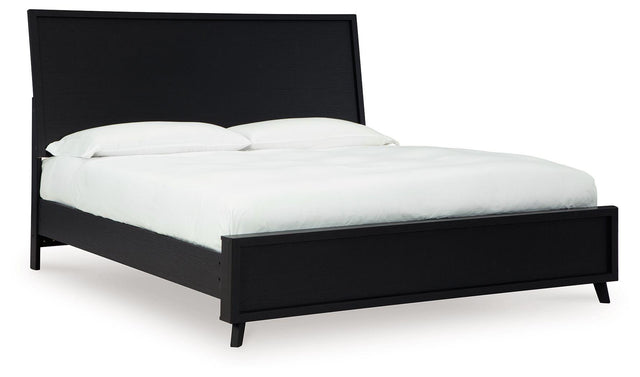 Ashley Danziar - Black - King Panel Bed