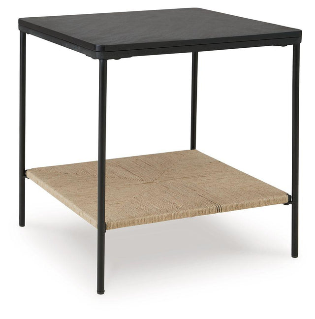 Ashley Minrich Accent Table - Black/Natural