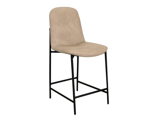 International Furniture Direct America - 30" Upholstered Barstool - Oyster