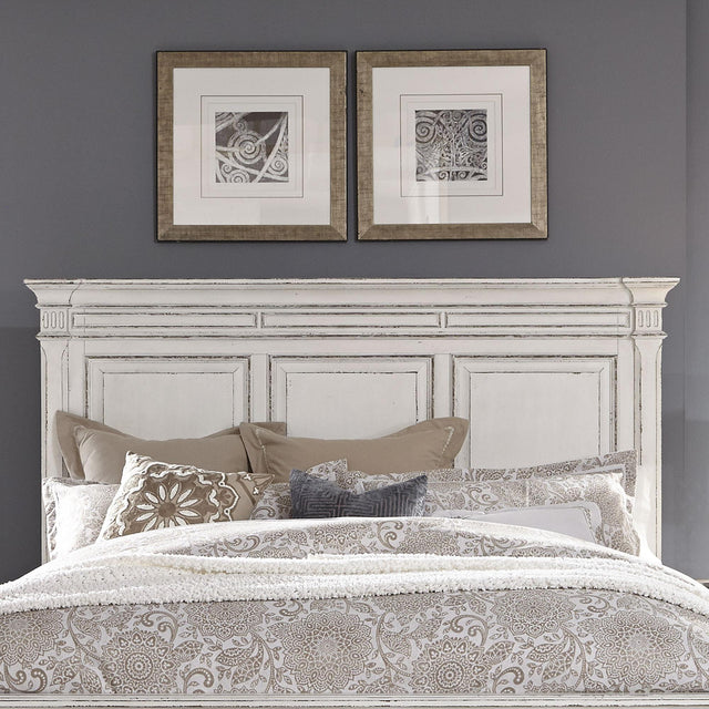 Liberty Furniture Abbey Park - Queen Panel Headboard - White