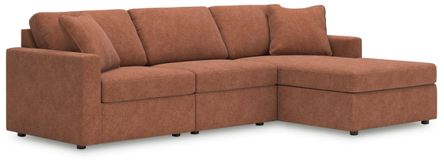 Ashley Modmax - Spice - 3-Piece Sectional With Raf Corner Chaise