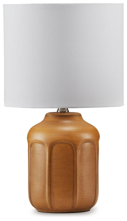 Ashley Gierburg Ceramic Table Lamp (1/CN) - Ochre