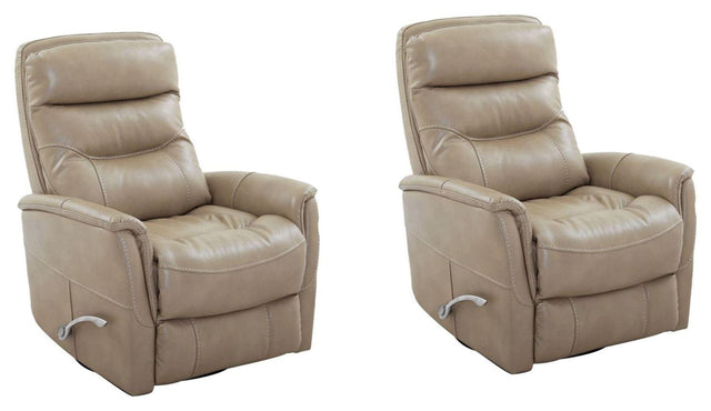 Parker House Gemini - Swivel Glider Recliner (Set of 2) - Linen