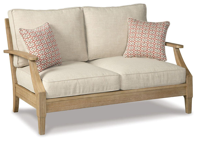 Ashley Clare View Loveseat w/Cushion - Beige