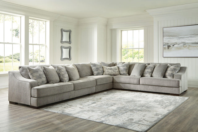 Ashley Bayless - Smoke - Corner Sofa 4 Pc Sectional