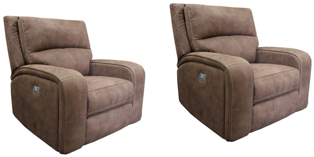 Parker House Polaris - Power Recliner (Set of 2) - Kahlua