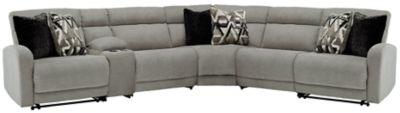 Ashley Colleyville - Stone - 6-Piece Power Reclining Sectional