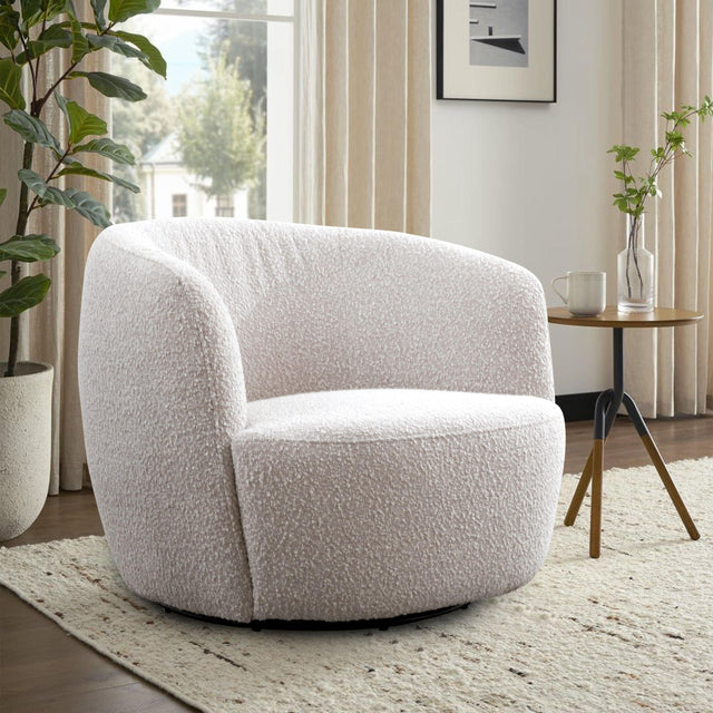 Parker House Carina - Swivel Barrel Chair - Bloke Cotton