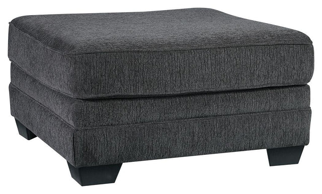 Ashley Tracling Oversized Accent Ottoman - Slate