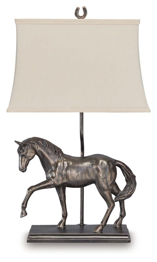 Ashley Sandorman Poly Table Lamp (1/CN) - Bronze Finish