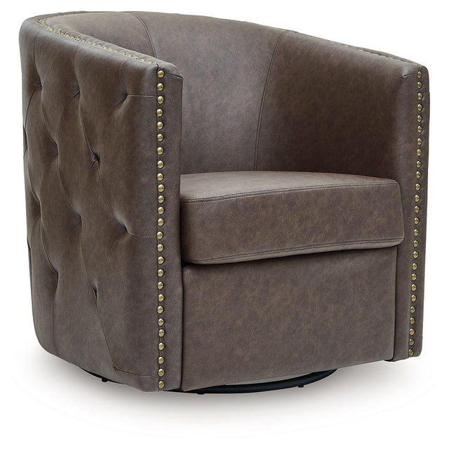 Ashley Brentlow Swivel Accent Chair - Granite