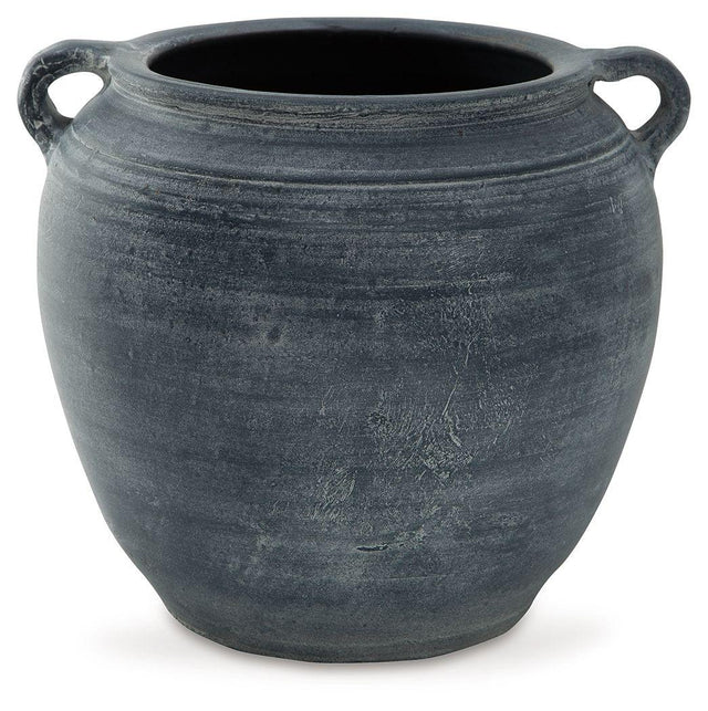 Ashley Meadie Vase - Distressed Blue
