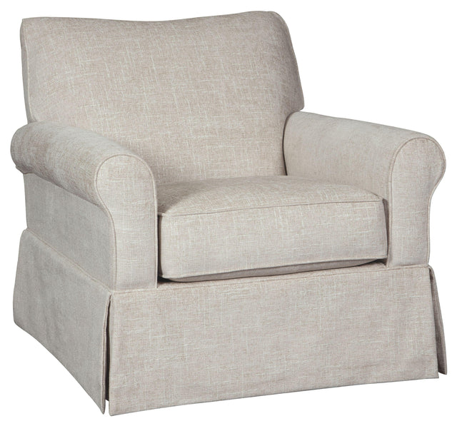 Ashley Searcy Swivel Glider Accent Chair - Quartz