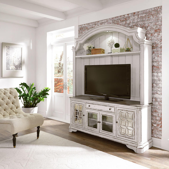 Liberty Furniture Magnolia Manor - Entertainment Center - White