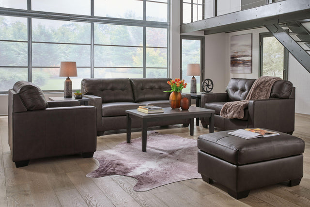 Ashley Belziani - Storm - 4 Pc. - Sofa, Loveseat, Chair And A Half, Ottoman