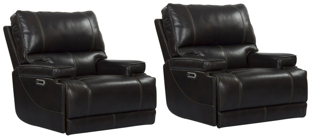 Parker House Whitman - Powered By Freemotion Cordless Power Recliner (Set of 2) - Verona Coffee