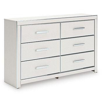 Ashley Zuraleus Six Drawer Dresser - White
