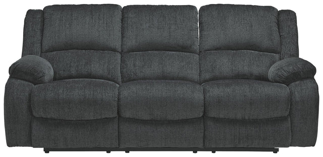 Ashley Draycoll Reclining Sofa - Slate