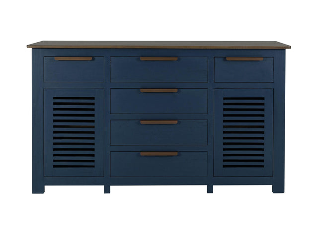 International Furniture Direct Bonfire - Buffet - Blue