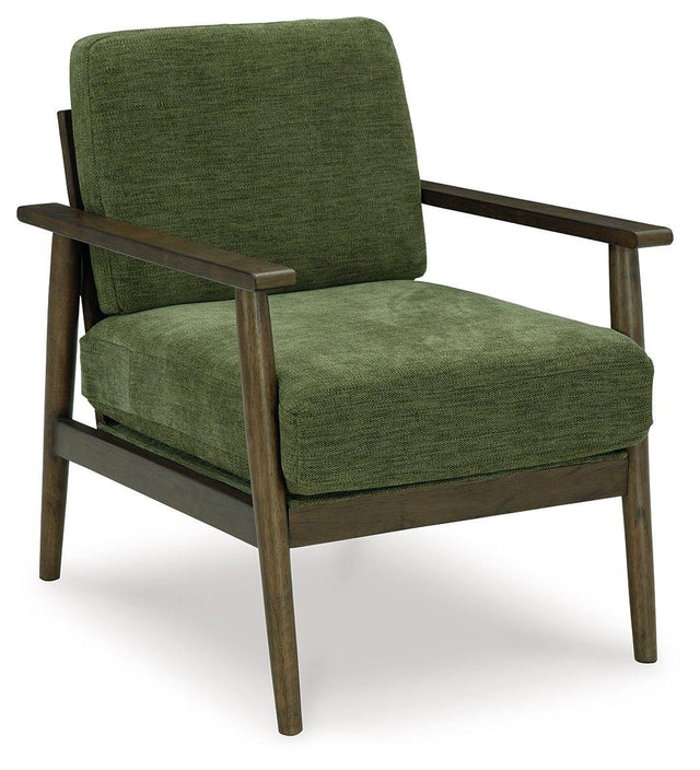 Ashley Bixler Showood Accent Chair - Olive