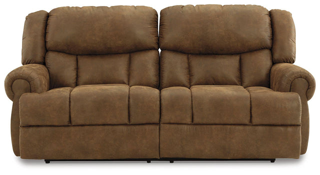 Ashley Boothbay 2 Seat Reclining Sofa - Auburn
