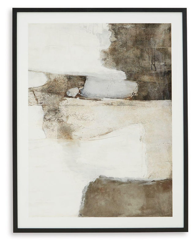 Ashley Aldricton Wall Art - Brown/White