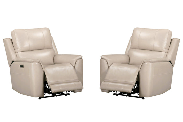 Parker House Easton - Zero Gravity Power Recliner P3 (Set of 2) - Steamboat Quartz