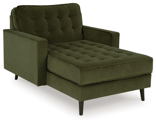 Ashley Reveon Lakes Chaise - Olive