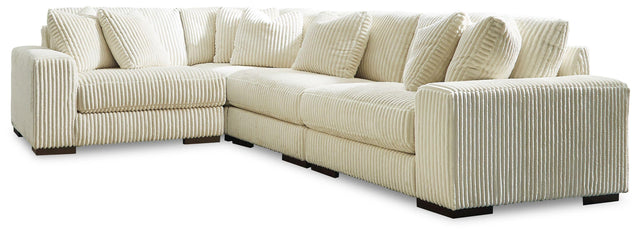 Ashley Lindyn - Ivory - 4-Piece Sectional