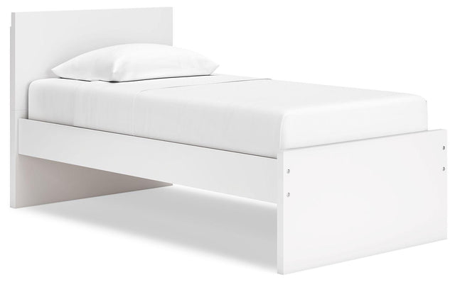 Ashley Onita - White - Twin Panel Platform Bed