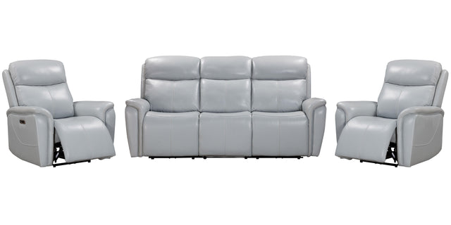 Parker House Cascade - Power Reclining Sofa And 2 Recliners - Seamist Gray