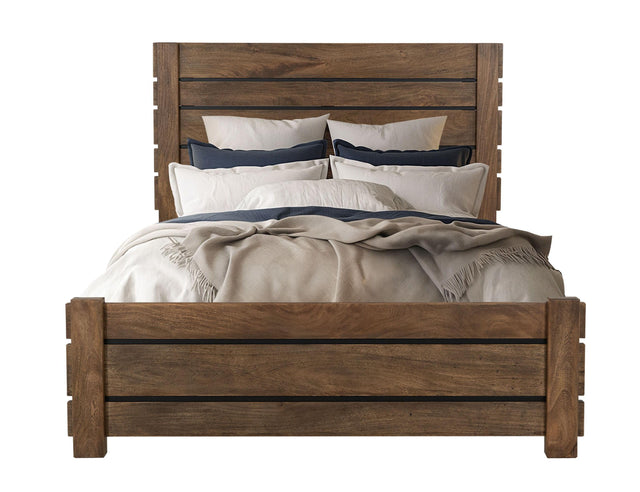 International Furniture Direct Merida - Queen Bed - Barrel Brown