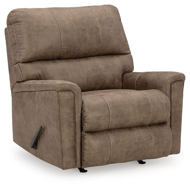 Ashley Navi Rocker Recliner - Fossil