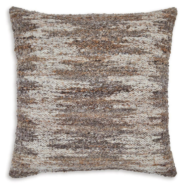 Ashley Nealton Pillow - Brown/White