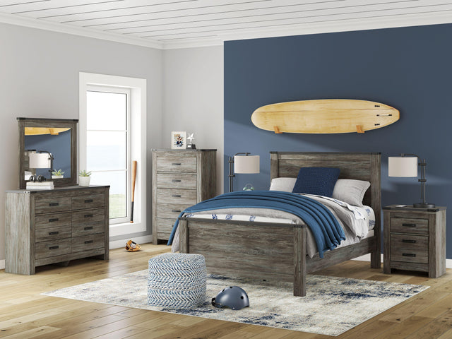 Ashley Frandern Six Drawer Dresser - Gray